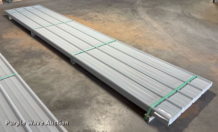 image for item EJ3645 (100) sheets of Doerksen Metal Components metal siding/roofing