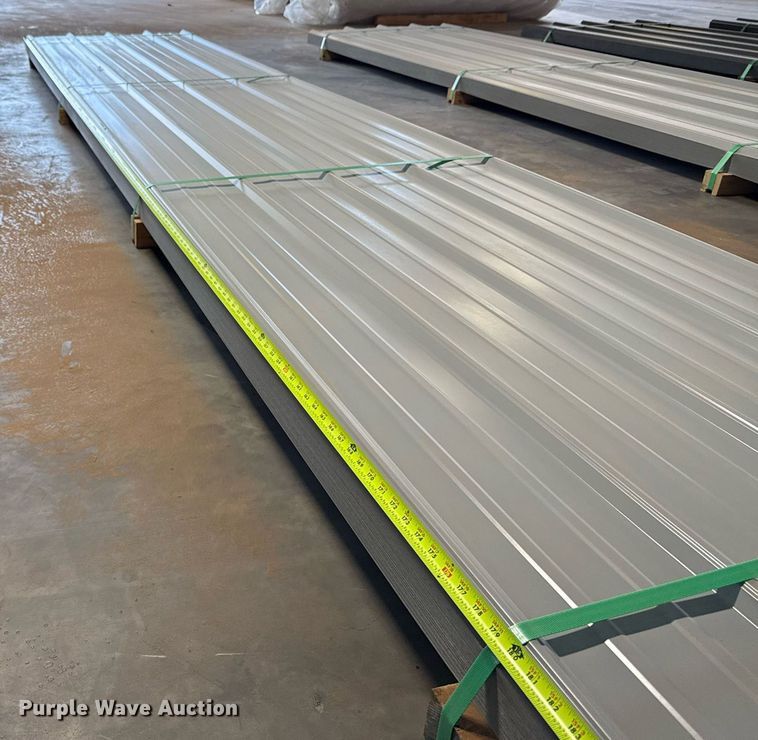 image for item EJ3645 (100) sheets of Doerksen Metal Components metal siding/roofing