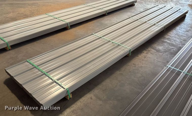 image for item EJ3646 (100) sheets of Doerksen Metal Components metal siding/roofing