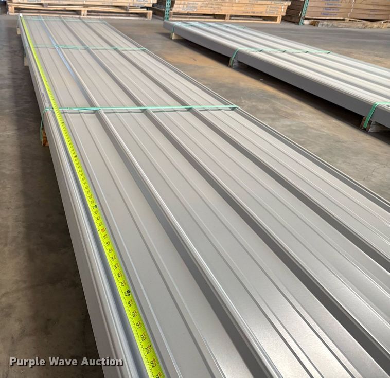 image for item EJ3646 (100) sheets of Doerksen Metal Components metal siding/roofing