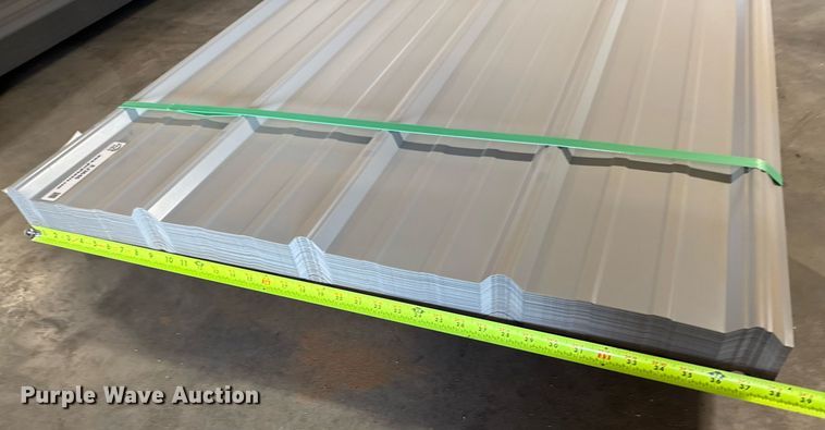 image for item EJ3646 (100) sheets of Doerksen Metal Components metal siding/roofing