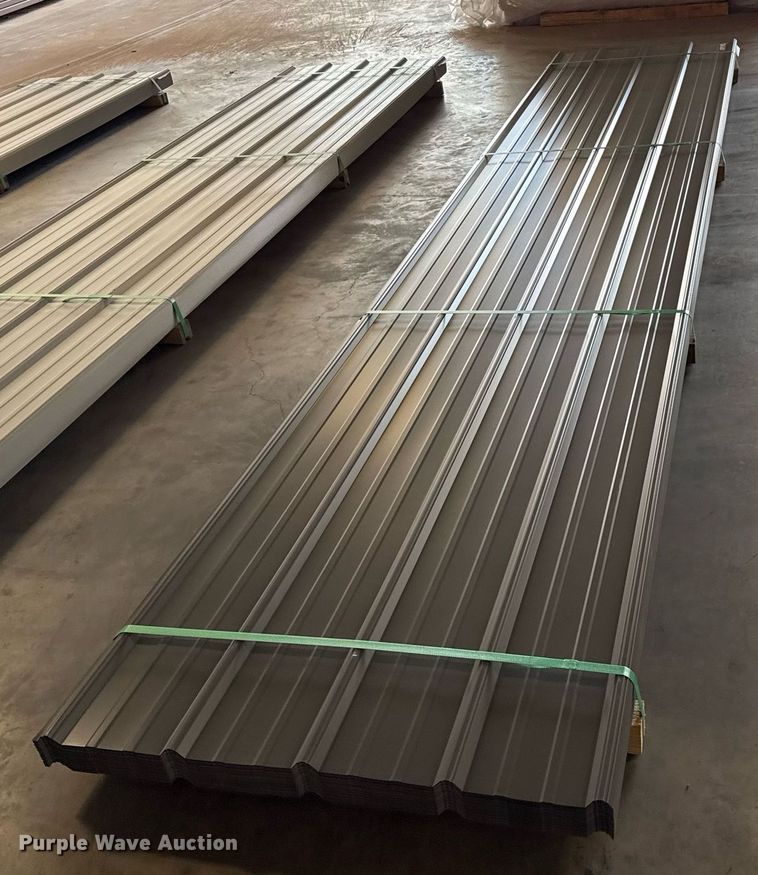 image for item EJ3647 (100) sheets of Doerksen Metal Components metal siding/roofing