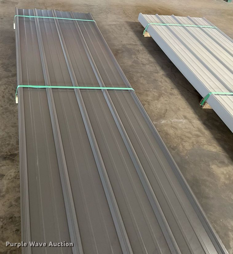 image for item EJ3647 (100) sheets of Doerksen Metal Components metal siding/roofing