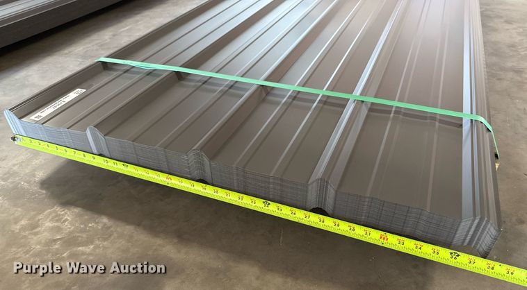 image for item EJ3647 (100) sheets of Doerksen Metal Components metal siding/roofing