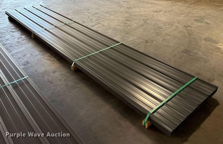image for item EJ3648 (100) sheets of Doerksen Metal Components metal siding/roofing