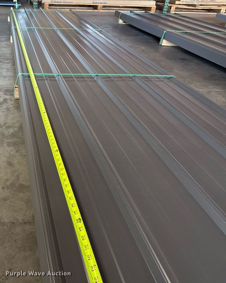 image for item EJ3648 (100) sheets of Doerksen Metal Components metal siding/roofing