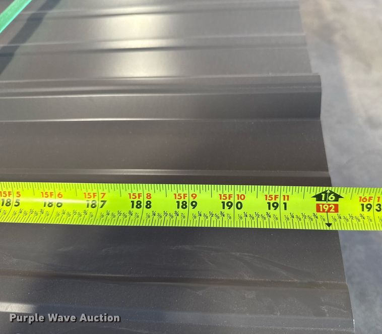 image for item EJ3648 (100) sheets of Doerksen Metal Components metal siding/roofing