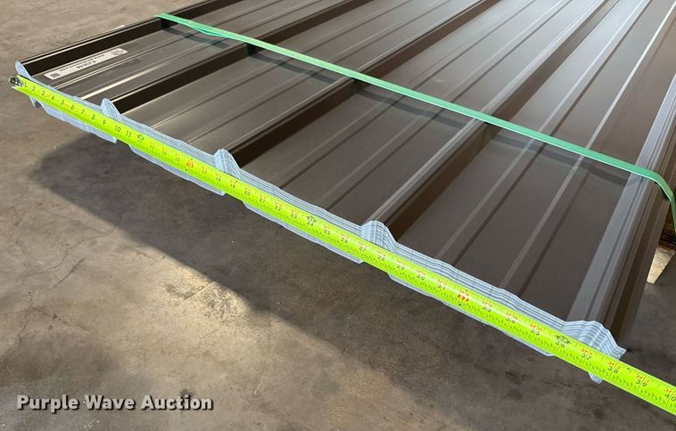 image for item EJ3648 (100) sheets of Doerksen Metal Components metal siding/roofing