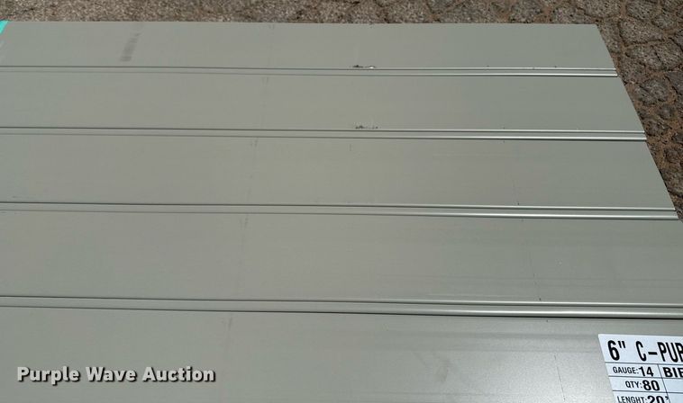 image for item EJ3649 (80) Doerksen Metal Components C-Purlins