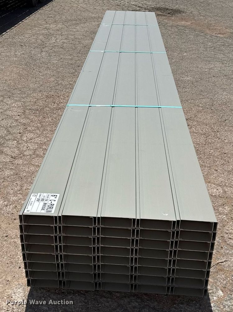 image for item EJ3650 (80) Doerksen Metal Components C-Purlins