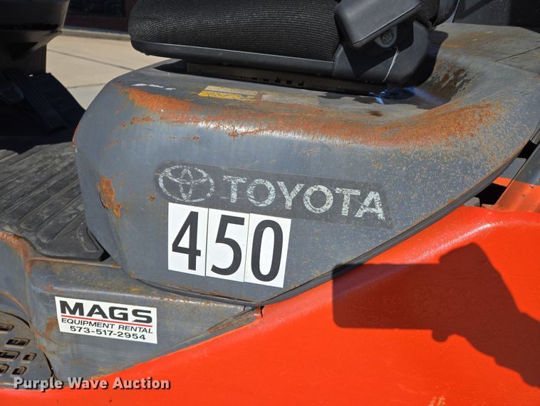 image for item EJ7379 Toyota 8FGCU20 forklift