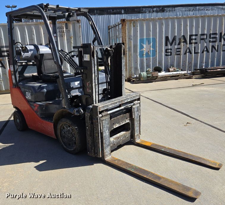 image for item EJ7380 Toyota 8FGCU20 forklift