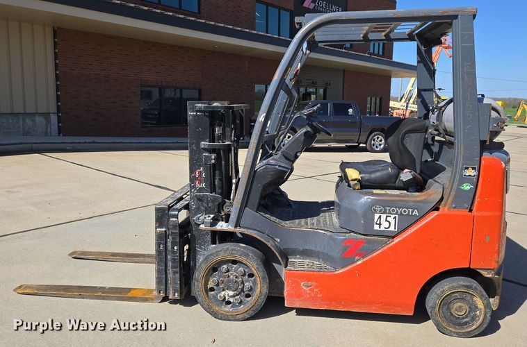 image for item EJ7380 Toyota 8FGCU20 forklift