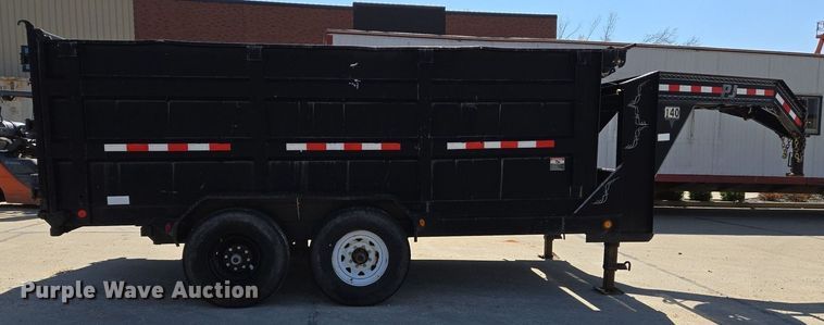 image for item EJ7382 2016 PJ dump trailer