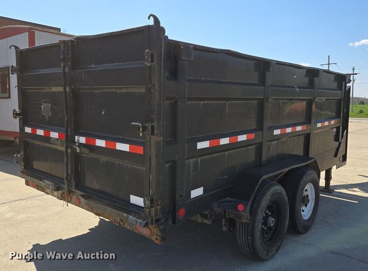 image for item EJ7382 2016 PJ dump trailer