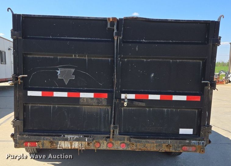 image for item EJ7382 2016 PJ dump trailer