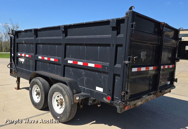 image for item EJ7382 2016 PJ dump trailer