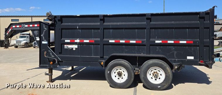 image for item EJ7382 2016 PJ dump trailer