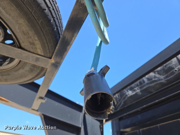 image for item EJ7382 2016 PJ dump trailer