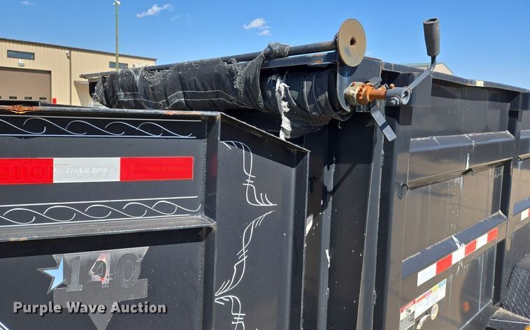 image for item EJ7382 2016 PJ dump trailer