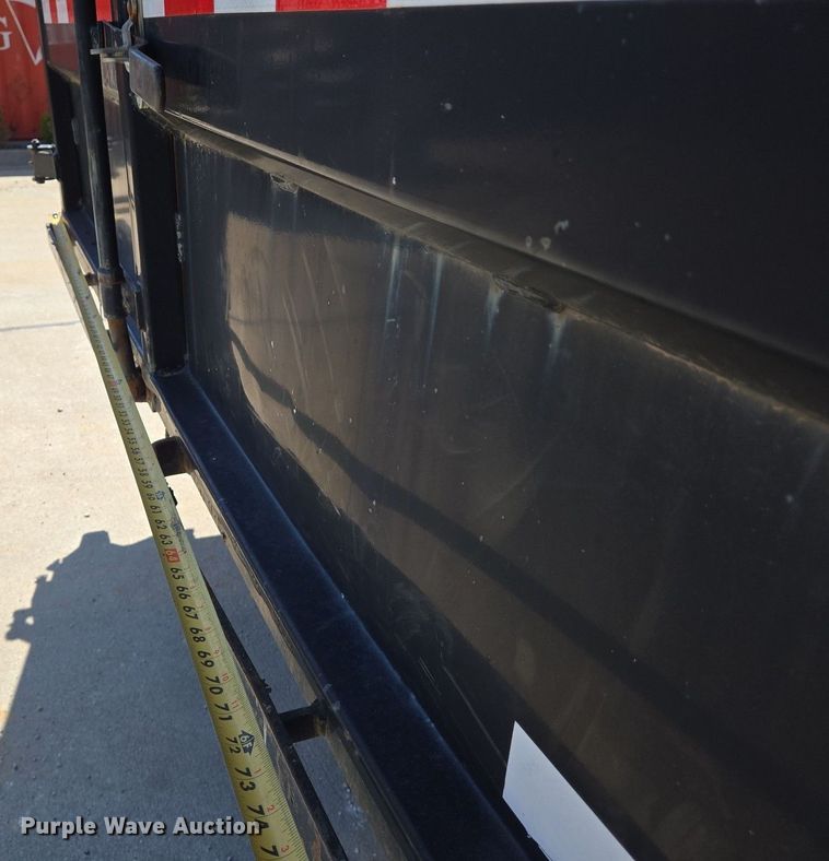 image for item EJ7382 2016 PJ dump trailer