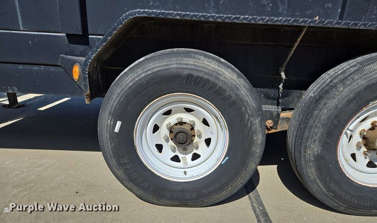 image for item EJ7382 2016 PJ dump trailer