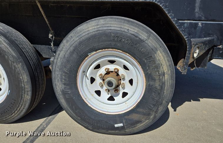 image for item EJ7382 2016 PJ dump trailer