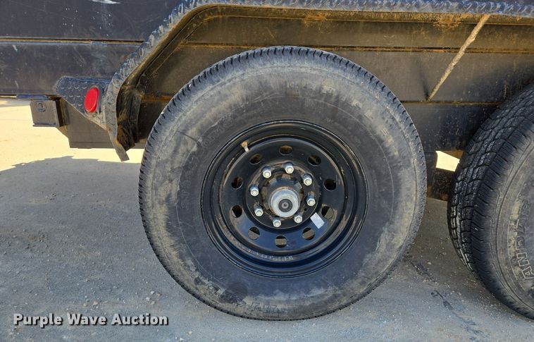 image for item EJ7382 2016 PJ dump trailer