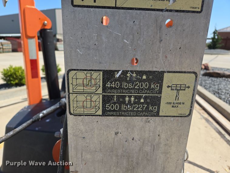 image for item EJ7385 2017 JLG Lift T350 boomlift