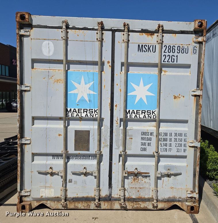 image for item EJ7388 2009 shipping container