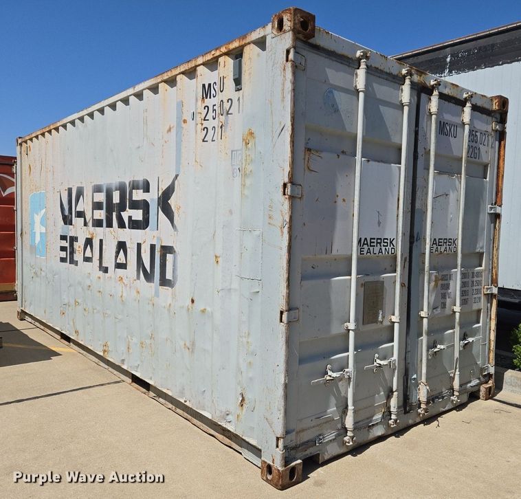 image for item EJ7390 2008 CIMC shipping container