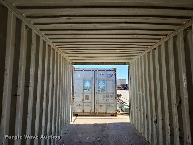 image for item EJ7390 2008 CIMC shipping container