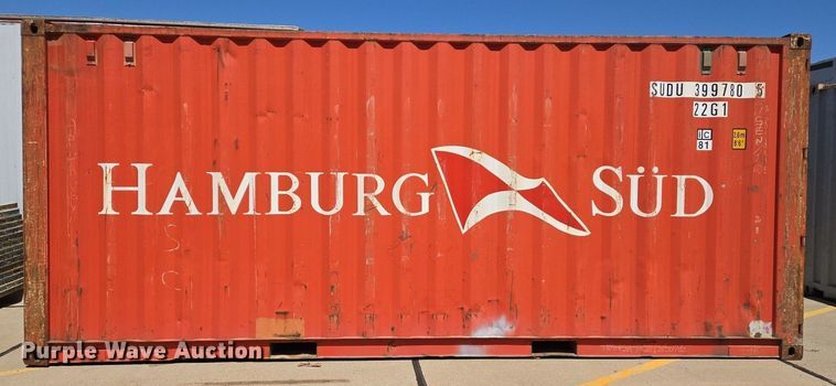 image for item EJ7391 2003 CIMC shipping container