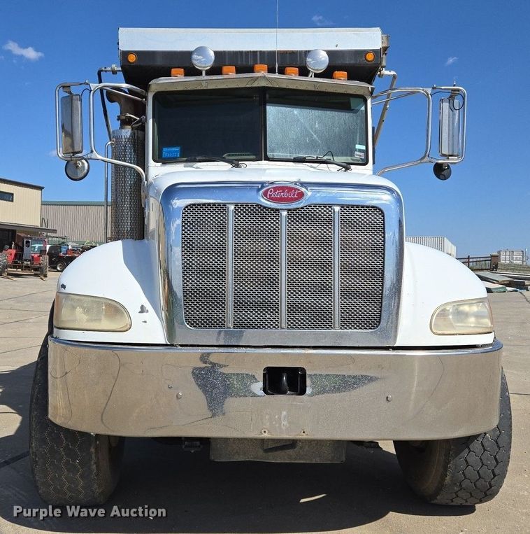 image for item EJ7392 2008 Peterbilt 340 dump truck