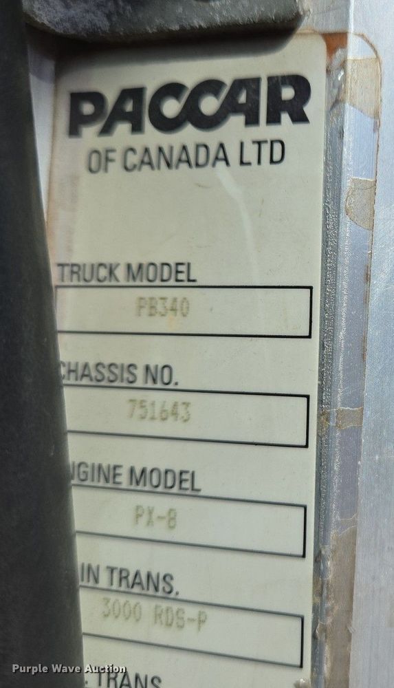 image for item EJ7392 2008 Peterbilt 340 dump truck