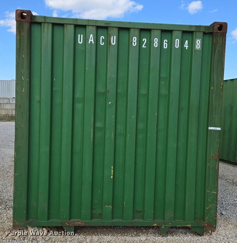 image for item EJ7396 2008 CIMC shipping container