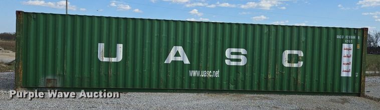 image for item EJ7396 2008 CIMC shipping container