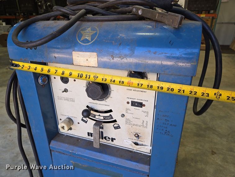 image for item EJ7411 Miller 320A/BP welder