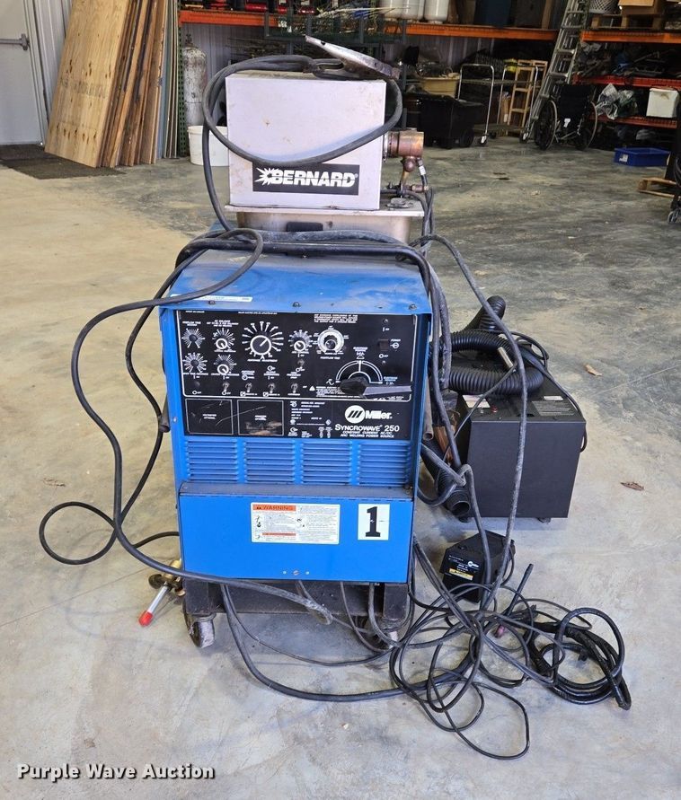 image for item EJ7412 Miller Syncrowave 250 welder
