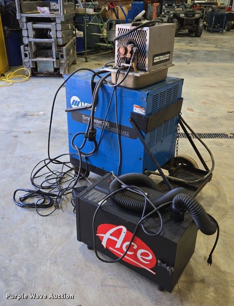 image for item EJ7412 Miller Syncrowave 250 welder