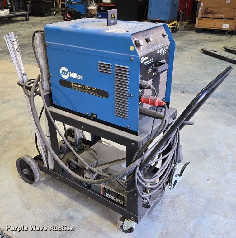 image for item EJ7413 Miller Syncrowave 180SD welder