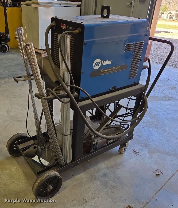 image for item EJ7413 Miller Syncrowave 180SD welder