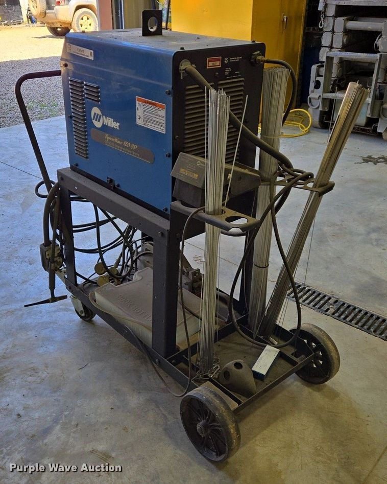 image for item EJ7413 Miller Syncrowave 180SD welder