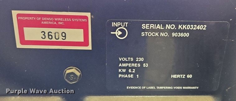 image for item EJ7413 Miller Syncrowave 180SD welder