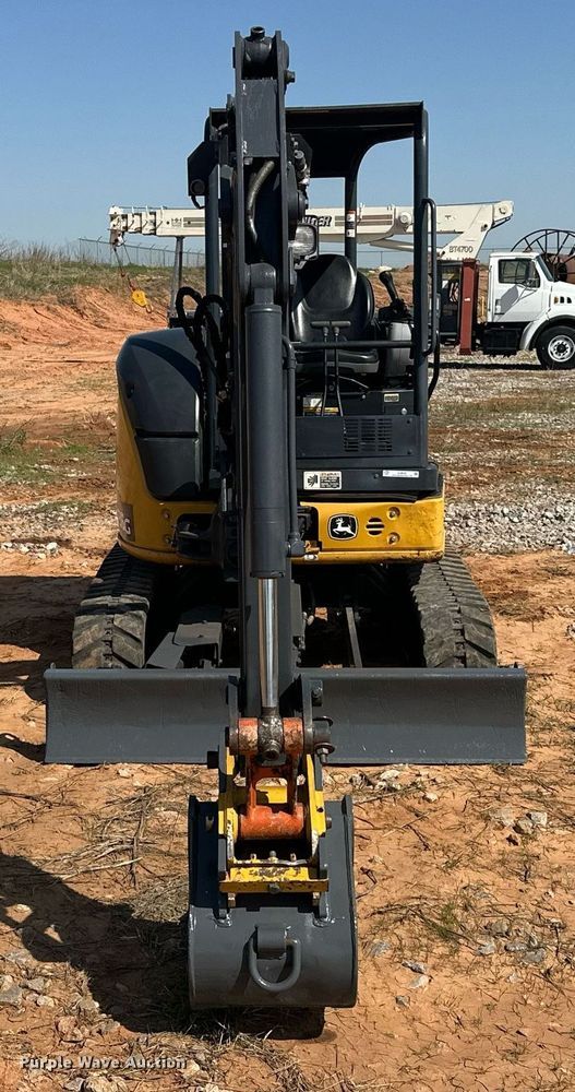 image for item EJ8628 2019 John Deere 35G mini excavator