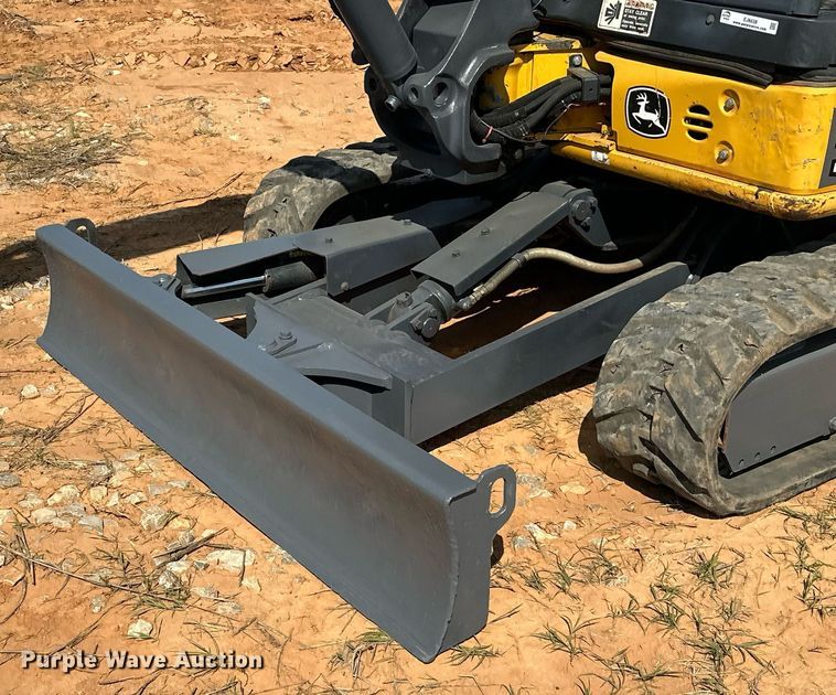 image for item EJ8628 2019 John Deere 35G mini excavator