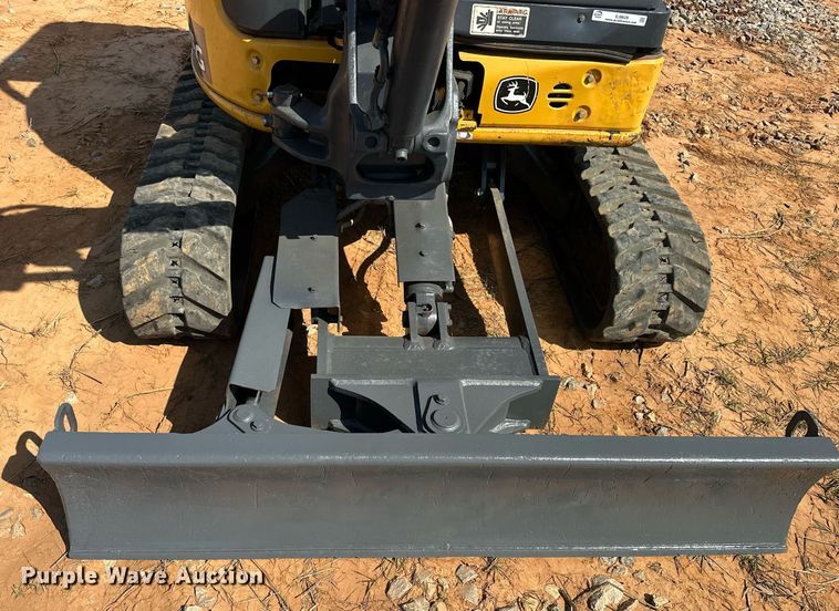 image for item EJ8628 2019 John Deere 35G mini excavator
