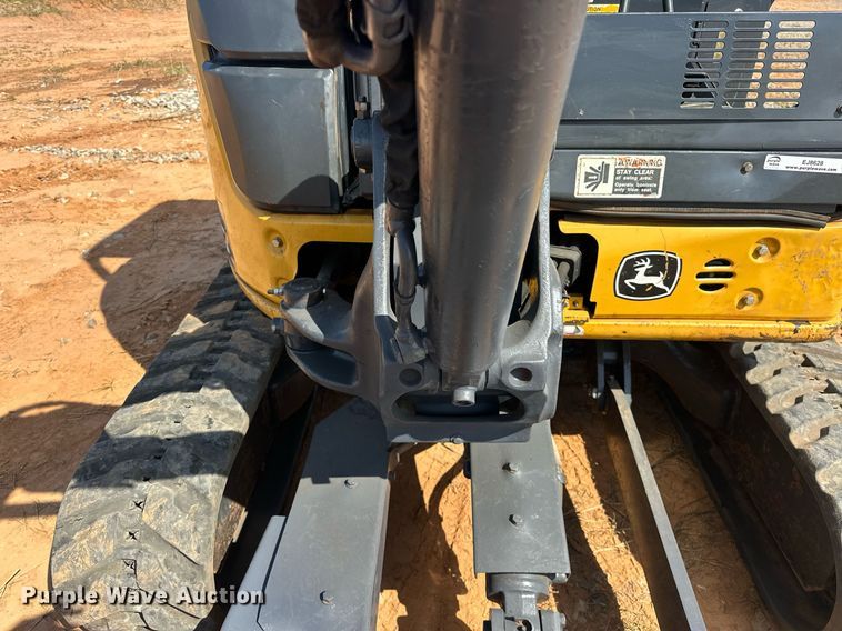 image for item EJ8628 2019 John Deere 35G mini excavator