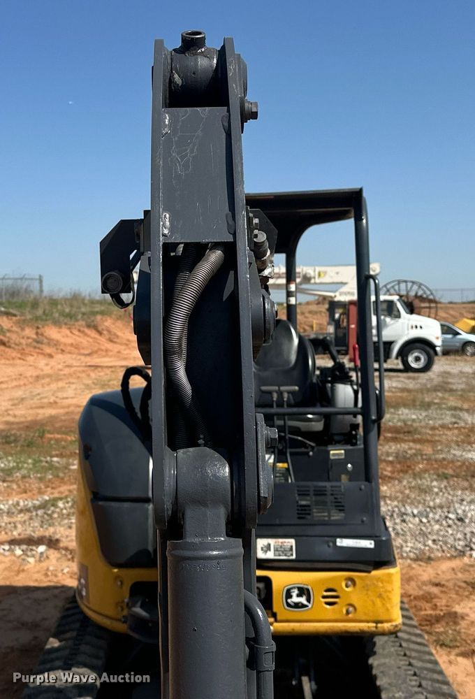 image for item EJ8628 2019 John Deere 35G mini excavator