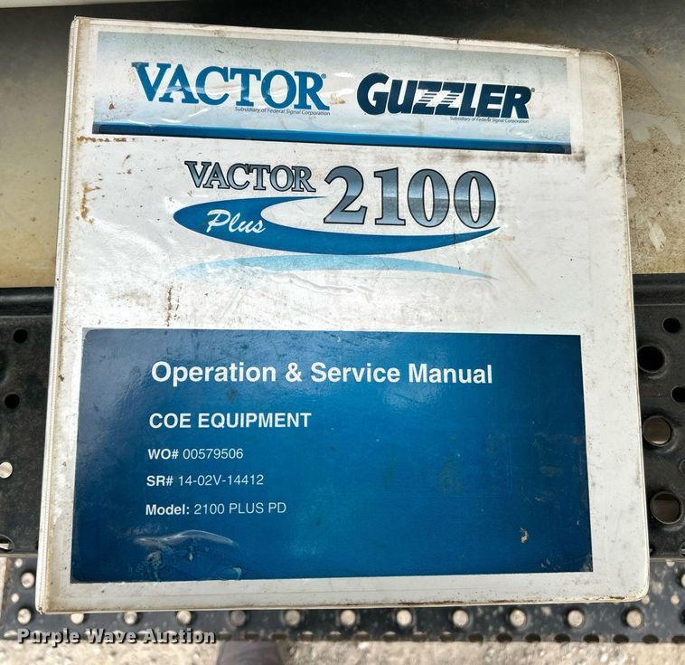 image for item EK2831 2014 International WorkStar 7600 sewer jetter truck